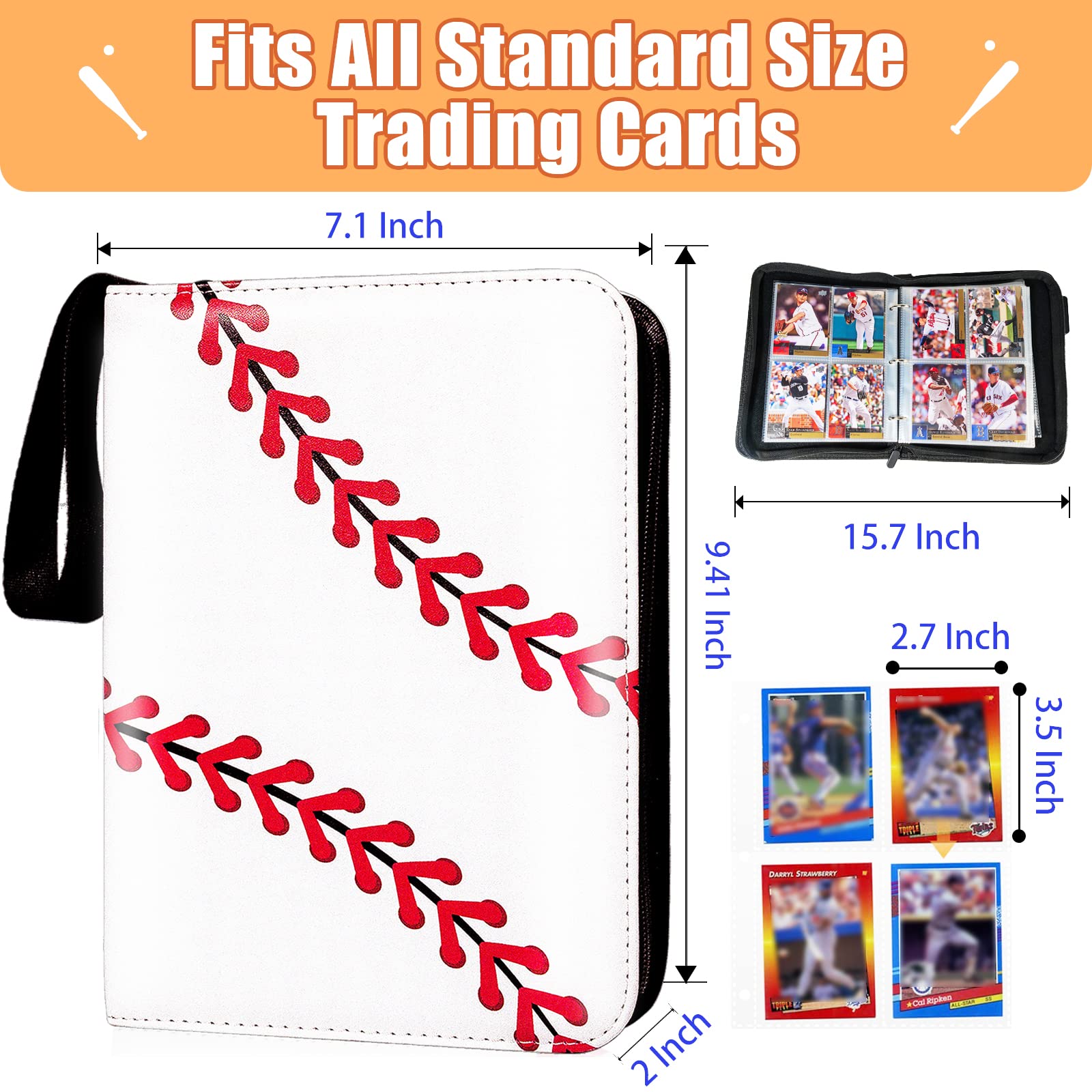 amazon baseball card binder Amazon Best Sellers: Best Collectible Trading Card Albums
