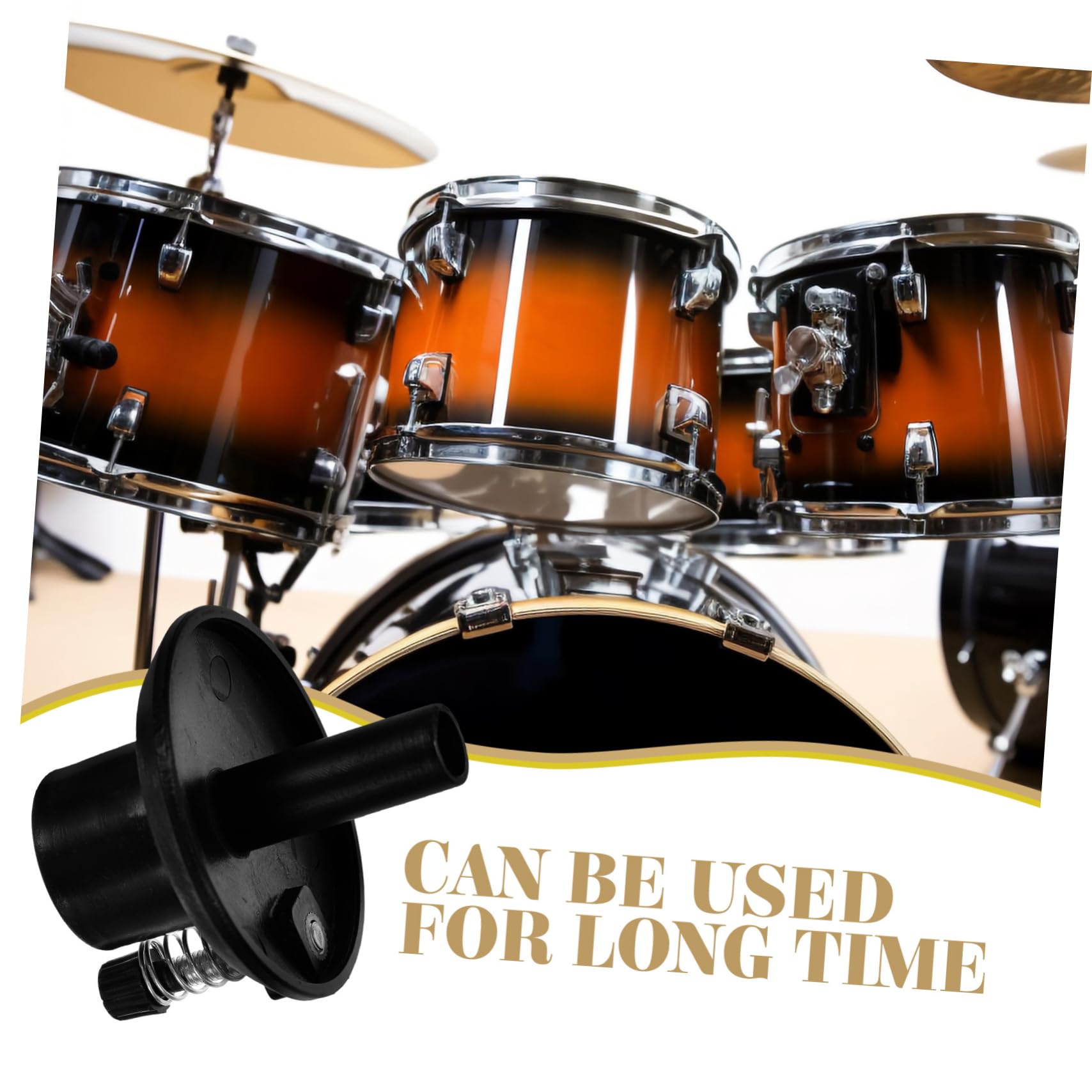 COSMEVIVI Hi-hat Cymbal Support Part Drum Cymbal Pads Felt Set Hi-hat Stand Accessory Drum Set Part Use