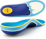 PCSsole Plantar Fasciitis Semelles Hommes Femmes- 220+lbs High Duty Arch Support Inserts avec Coussin Confort Orthotic Pain Relief Semelles pour Pieds plats - Douleur d'arche - Douleur au talon - Semelle intérieure de chaussures de travail