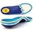 PCSsole Plantar Fasciitis Relief Sport Insoles Inserts - High Arch Support Inserts for Basketball, Athletics, Running - Reduce Fatigue, Prevent Injuries, Improved Explosiveness - for Men & Women
