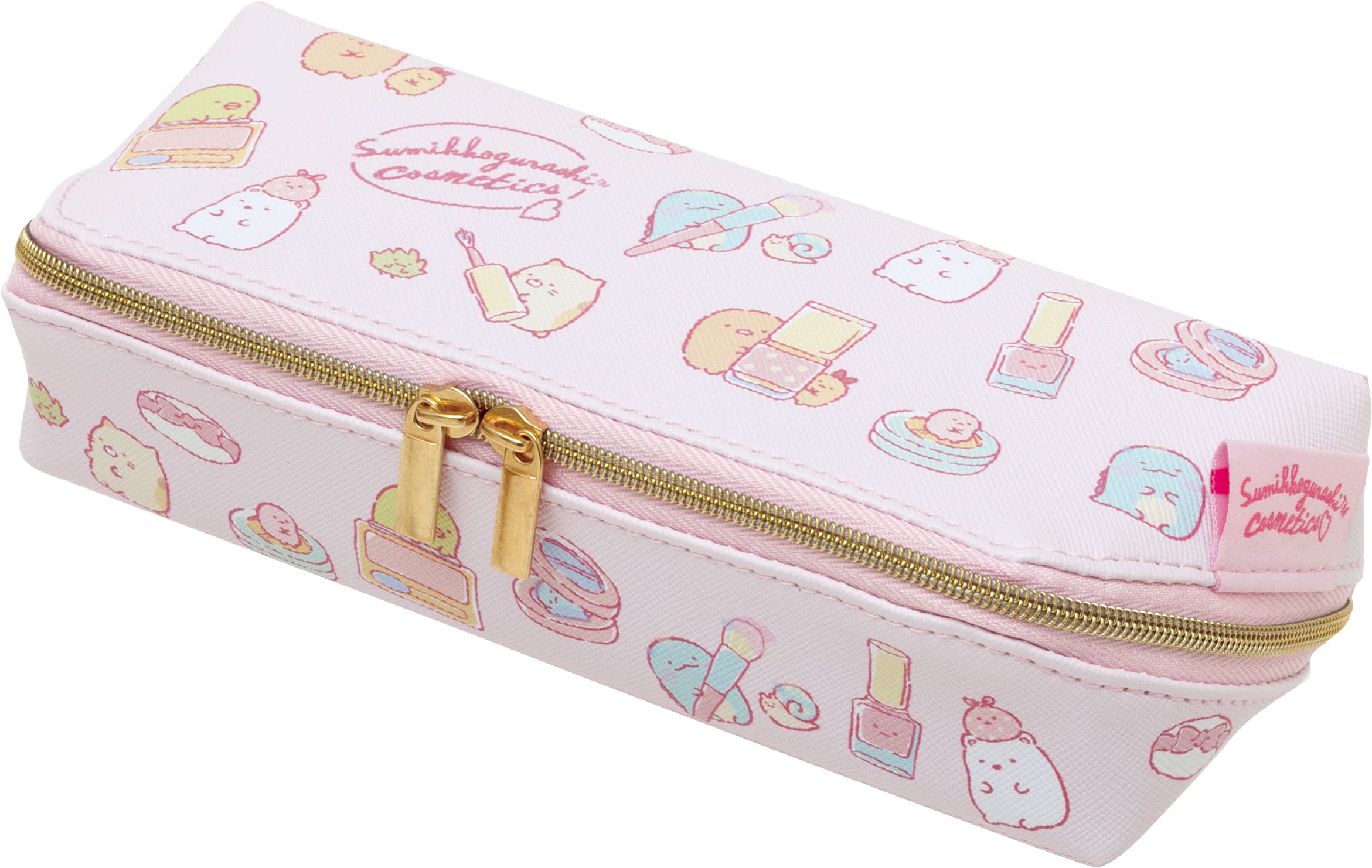 San-X Sumikko Gurashi Pacapo Slim Pen Pouch Wide Opening Pencil Case Japan