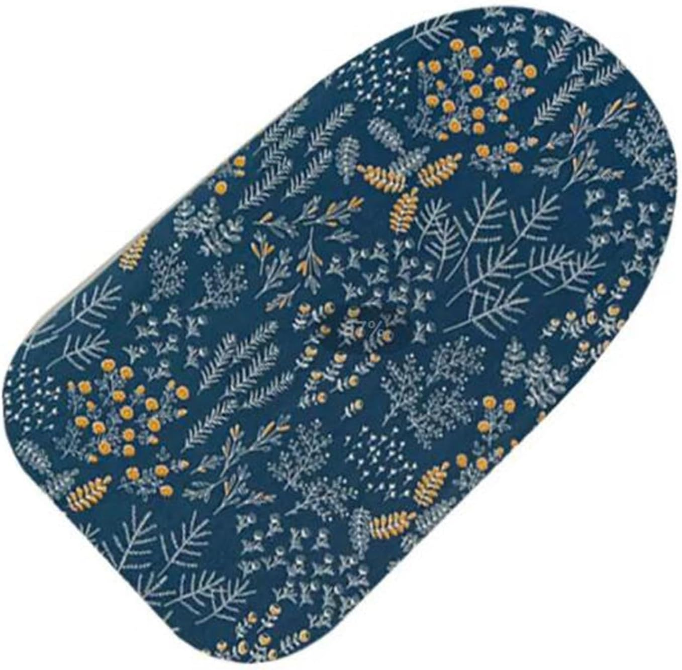 Desktop Ironing Board Replacement Cloth Cover, Heat-Resistant Cotton, Breathable, Anti-Fading, Adjustable Drawstring, for Full-Size Boards, Gray(K Blue)