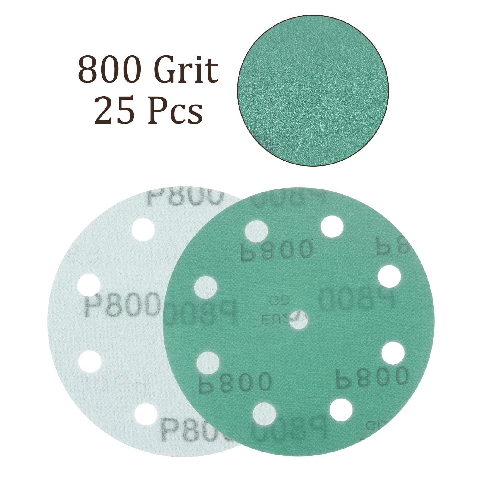 Kozelo 25pcs Green Film Sanding Discs - Image 4