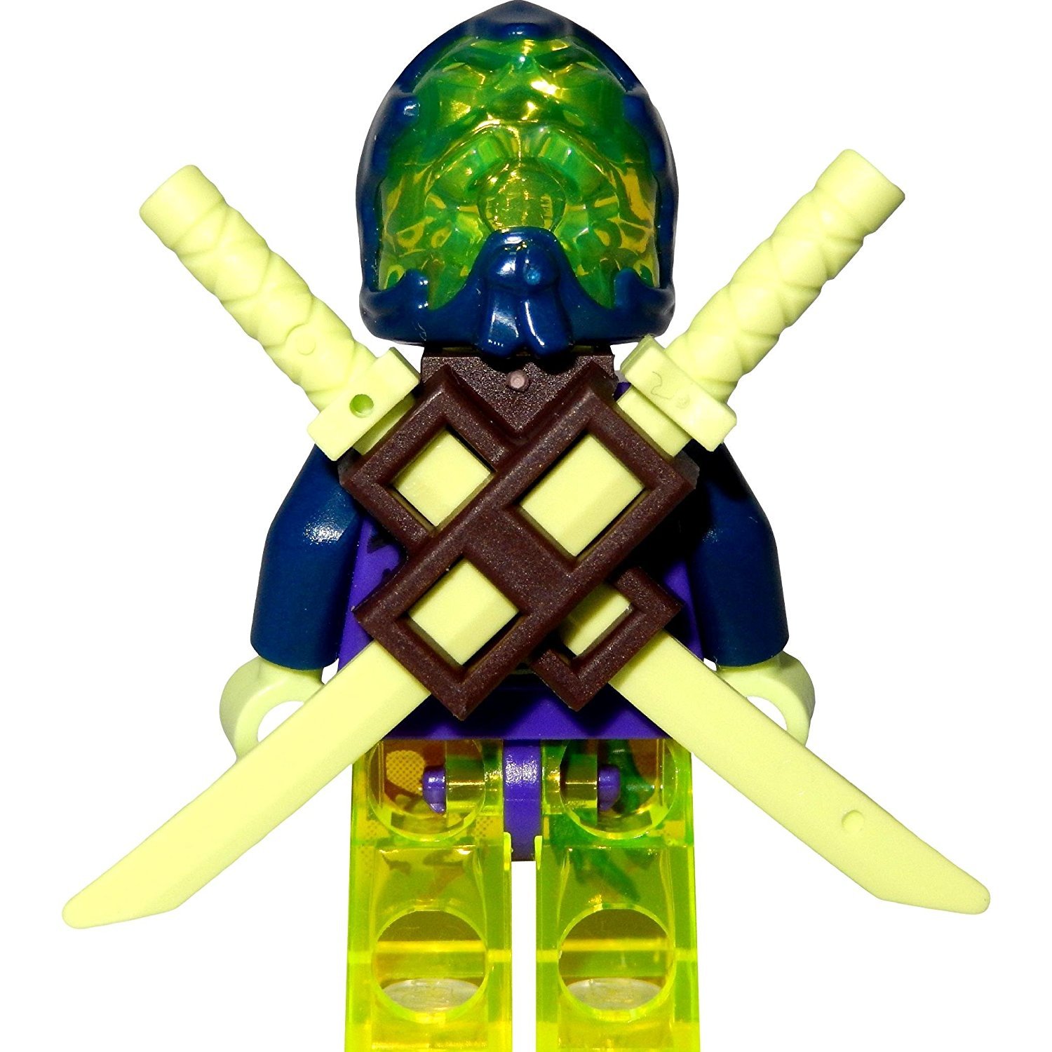 LEGO Ninjago: minifigura Ghost Ninja Hackler con Espadas