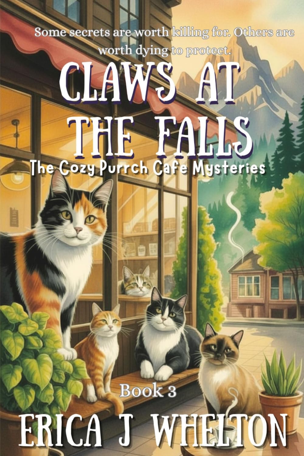 Claws at the Falls: Paranormal Cat Mystery (The Cozy Purrch Cafe Mysteries)