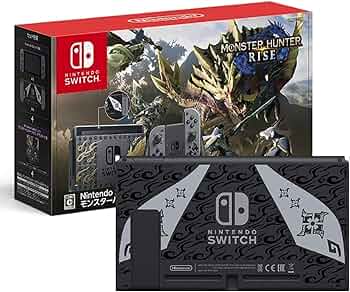 任天堂スイッチ(モンハン柄)付属品完備 任天堂スイッチ(モンハン柄)付属品完備