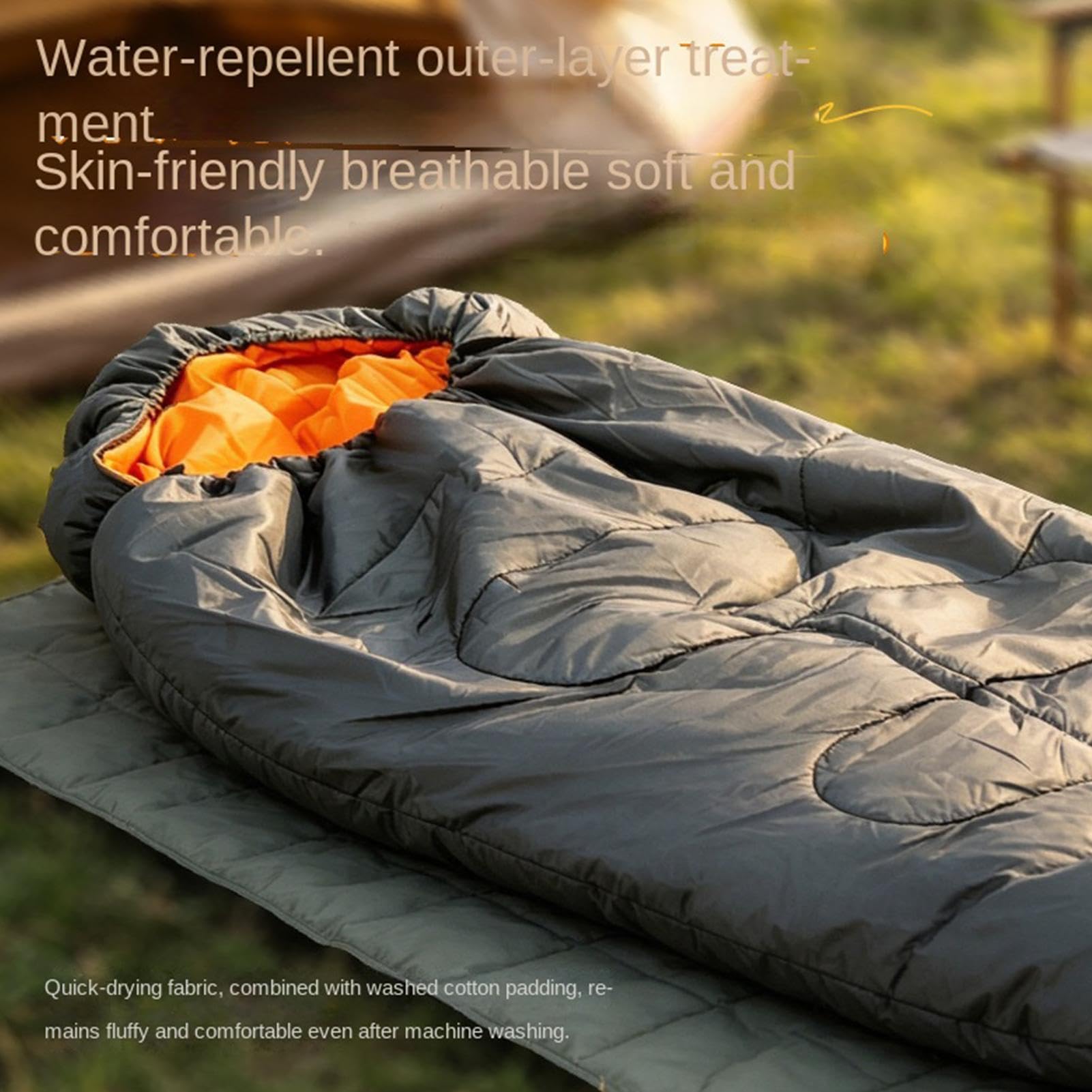 Sac De Couchage pour Camping Compact, léger et Facile à Transporter, Sac de