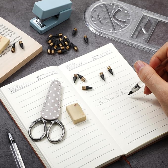24 Lápices Infinitos Gersoniel Recargables Mina Grafito miniatura 7