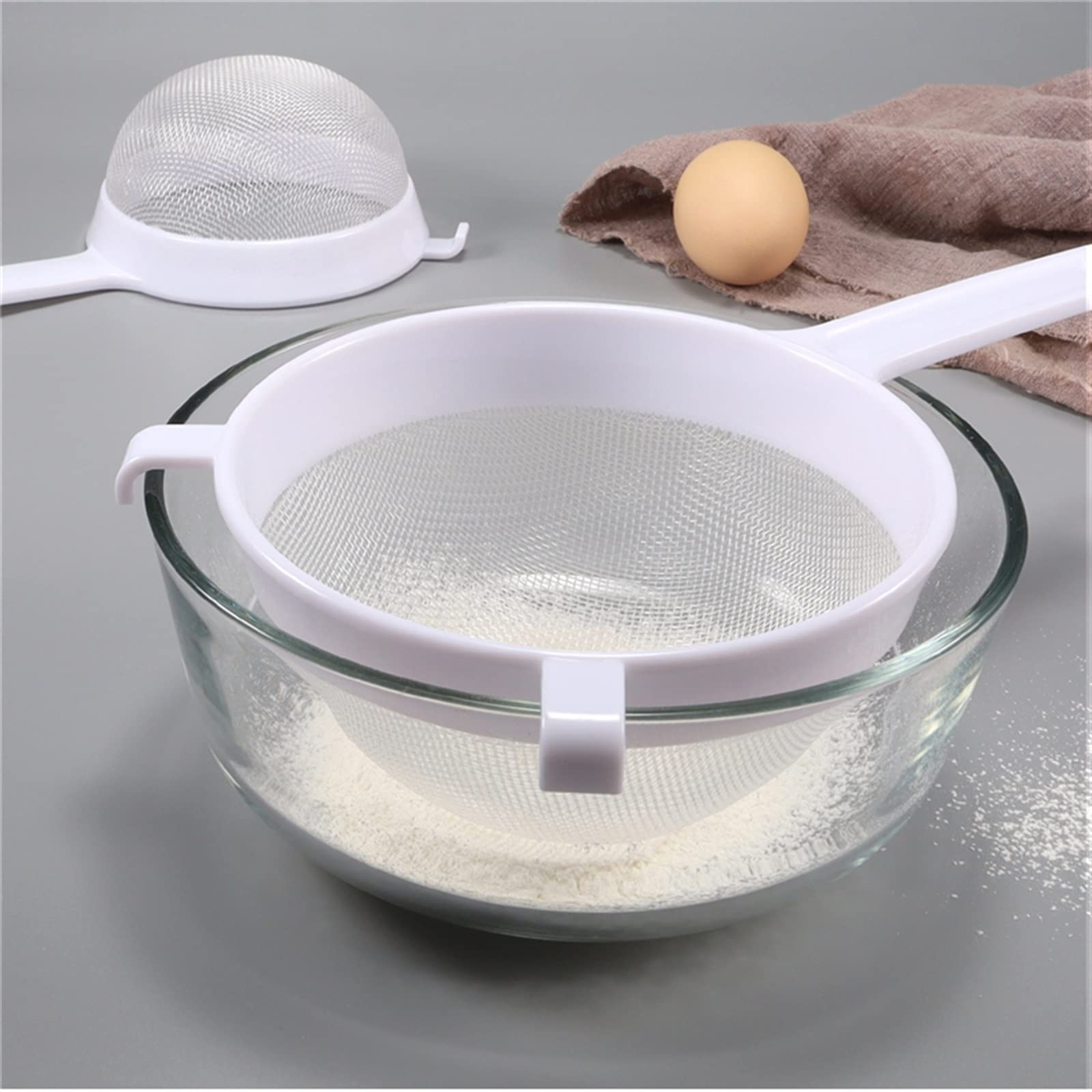 GIZTAT, filtros de café Cocina de Mano de plástico Reutilizable Pantalla de Malla colador de Hojas de té tamiz de harina Filtro de café de Leche de Soja Accesorios de Cocina