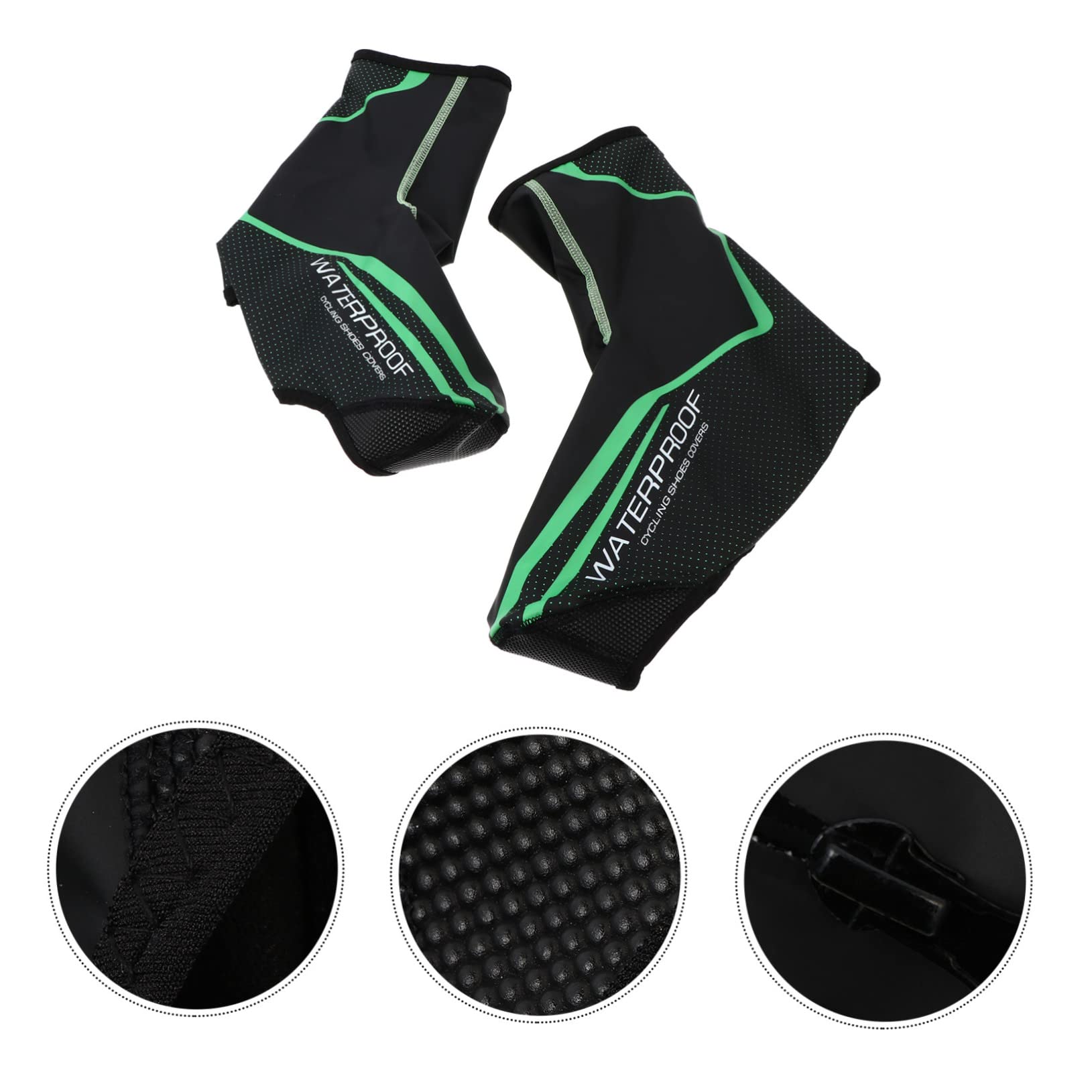 Cubrezapatillas De Ciclismo Resistentes Al Desgaste y Reflectantes Protección para Pies Fríos