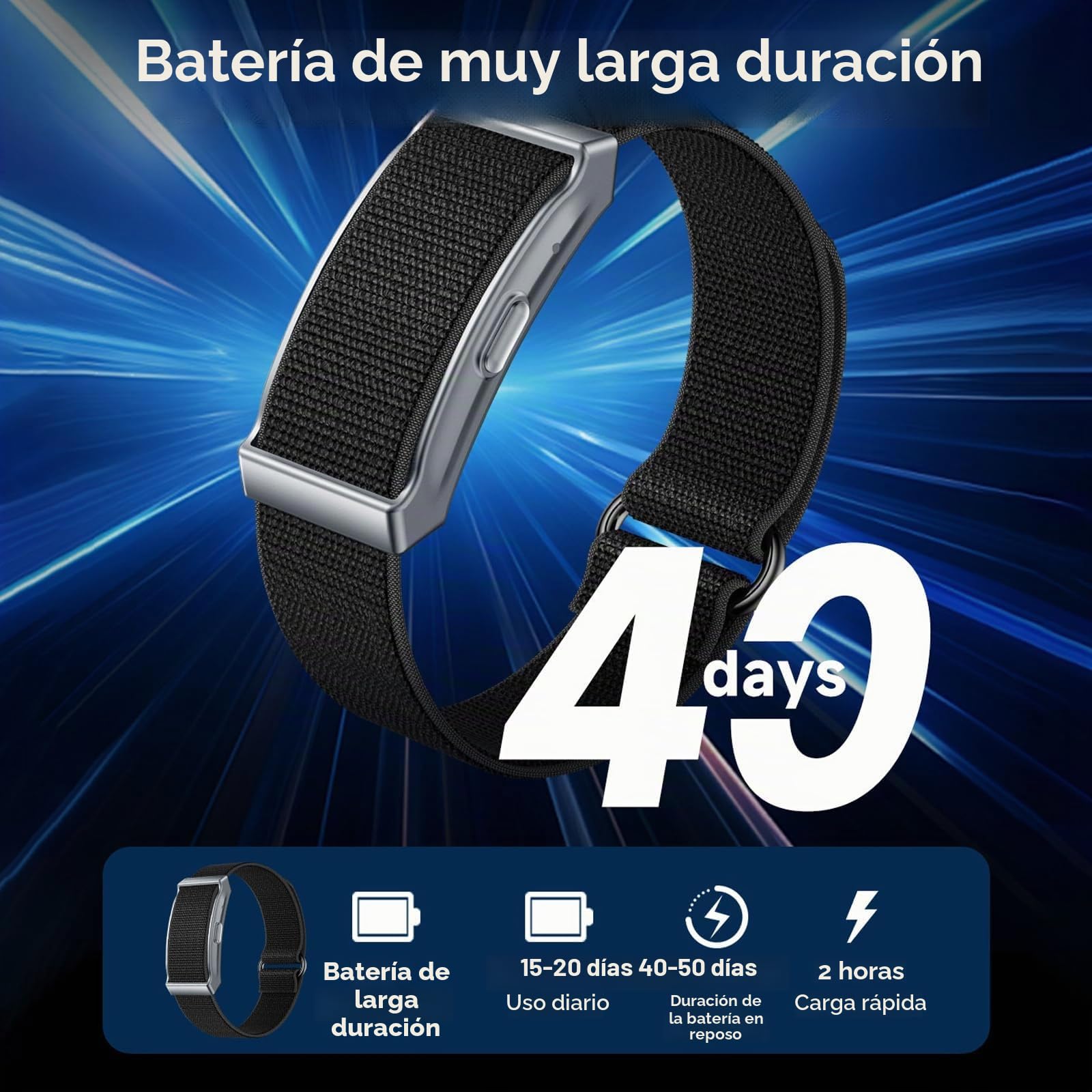 Pulsera inteligente Fitness Tracker Fitness Wristband podómetro monitor de frecuencia cardíaca seguimiento del sueño rastreador de actividad con podómetro, distancia y calorías, compatible con