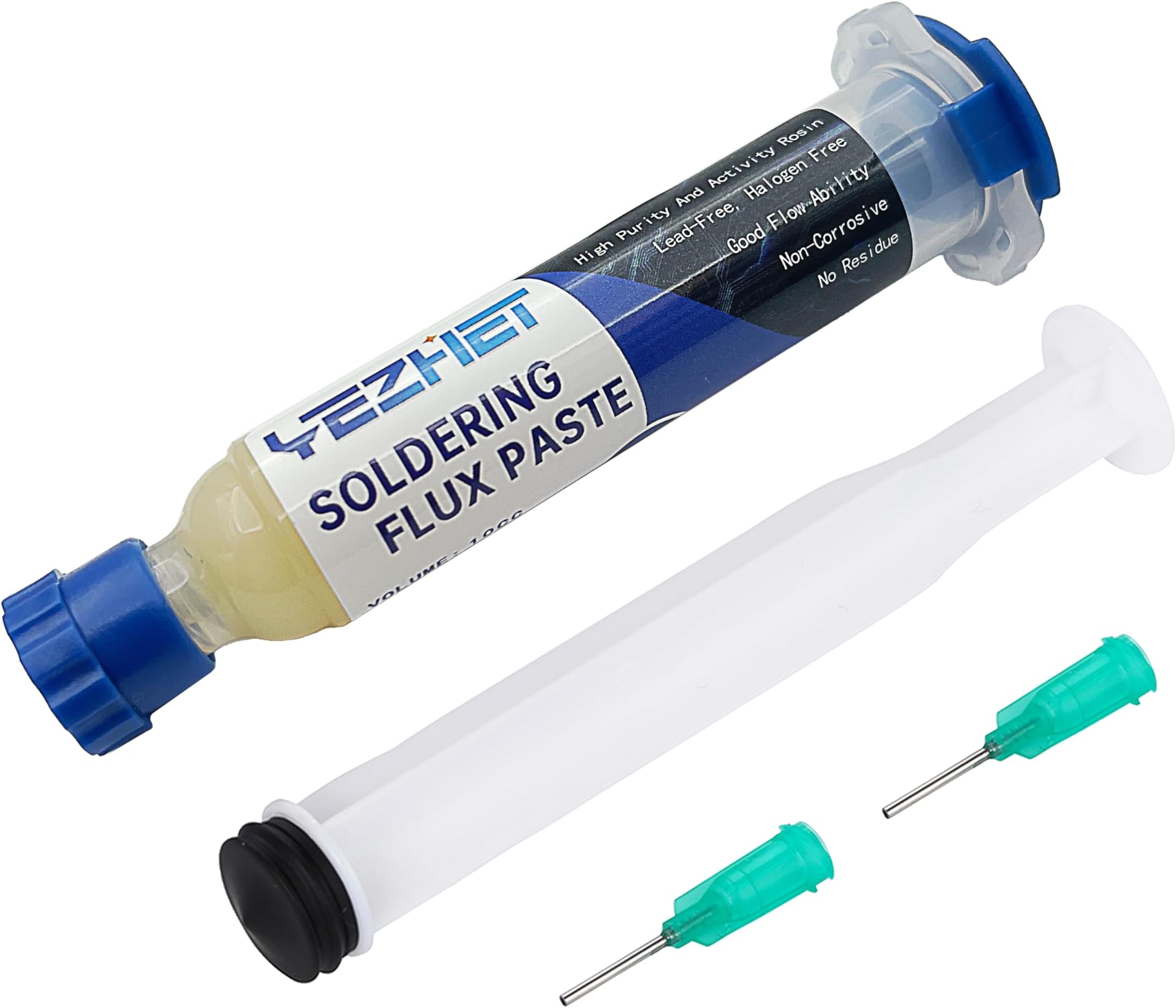 No Clean Soldering Flux Paste(10CC/Bottle), Rosin Flux For Electronics Soldering, Lead-Free Rosin Soldering Flux For Circuit Boards and Copper Electrical Wire