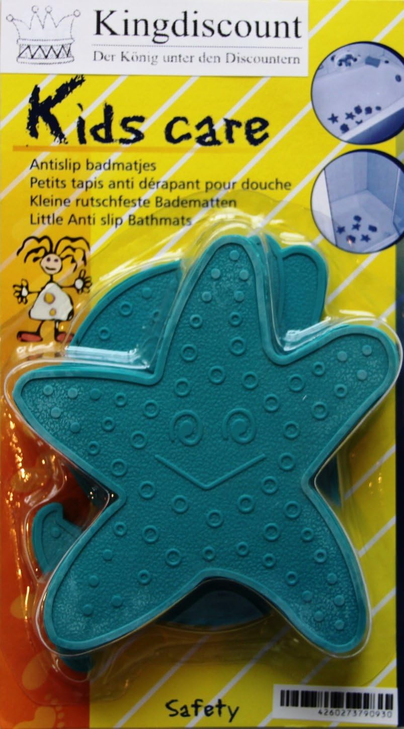 Kingdiscount K0978 Coloured NonSlip Bath Mats in Animal Shapes with