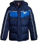 Boys Puffer Jacket - Heavyweight Water Wind Resistant Polar Fleece Lined Insulated Hooded Boys Winter Coat Outerwear