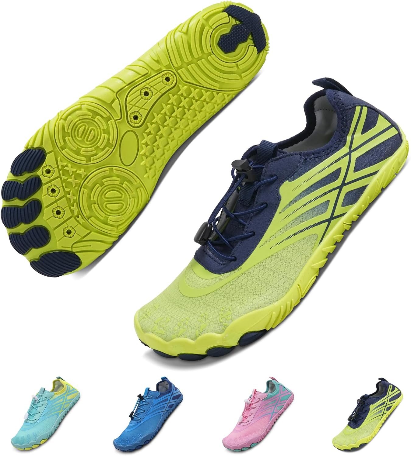 Water Shoes for Women, Wide Toe Box Shoes, Women Beach Shoes, Women Grounding Shoes Zero Drop Quick Dry Comfortable Womens Barefoot Shoes Yoga Hiking Gym