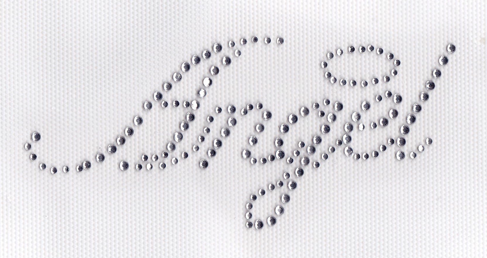 Angel Iron On Hot Fix Transfer Rhinestone - Clear