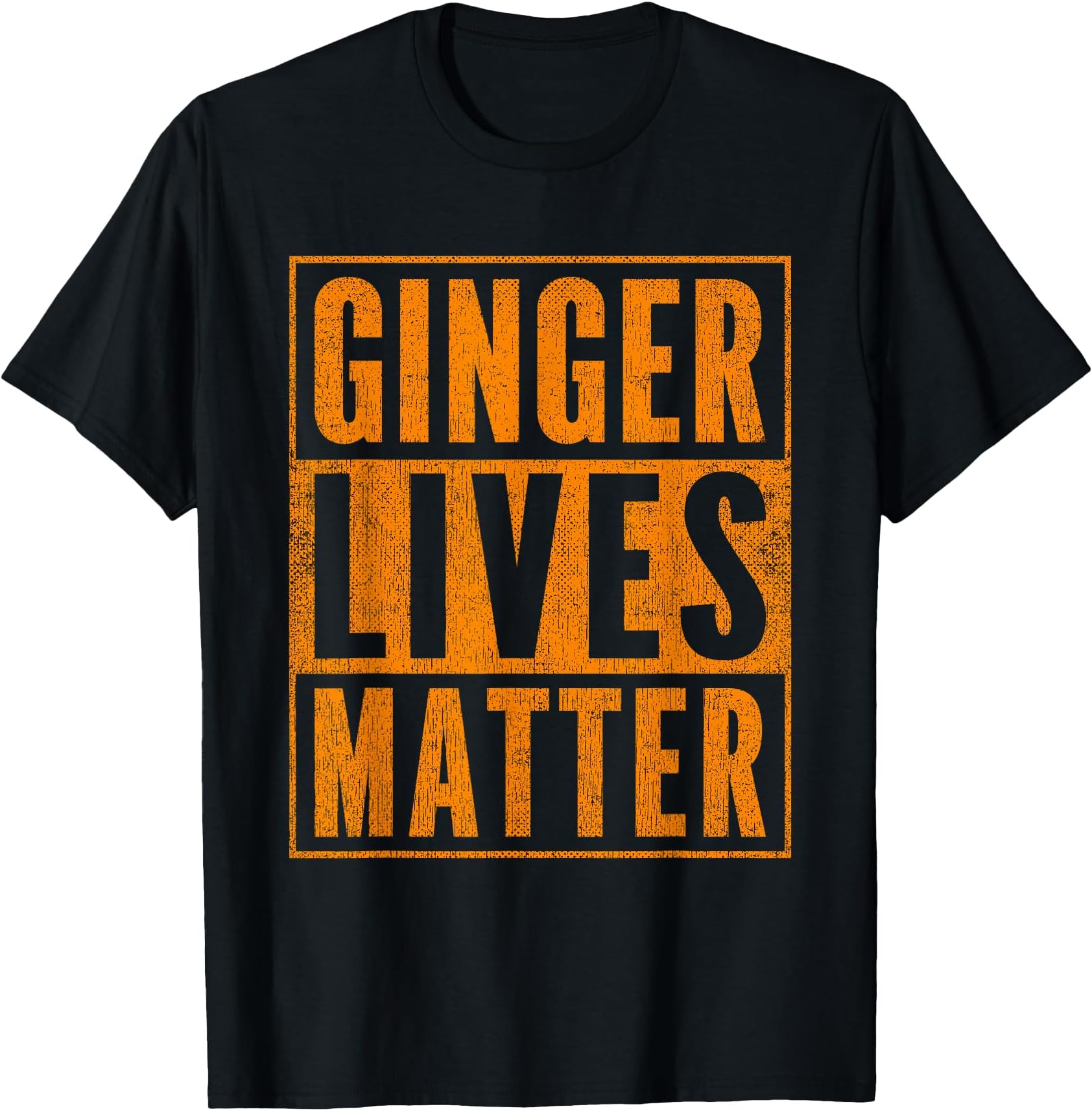 Funny Ginger Lives Matter Old School Graphic Redhead T-Shirt