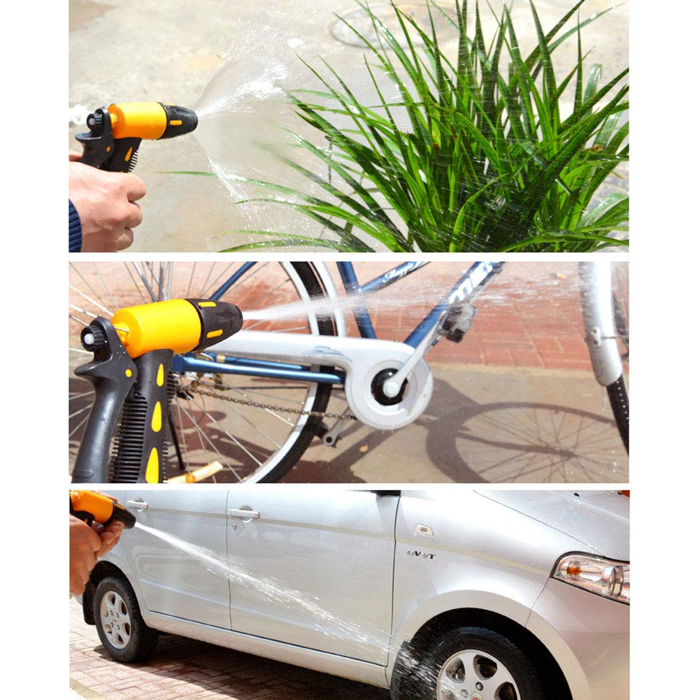 Boquilla de Manguera, Pistola pulverizadora de Manguera de Metal de Alta presión, Pistola de Manguera, para Lavado de Coche, riego de Plantas,