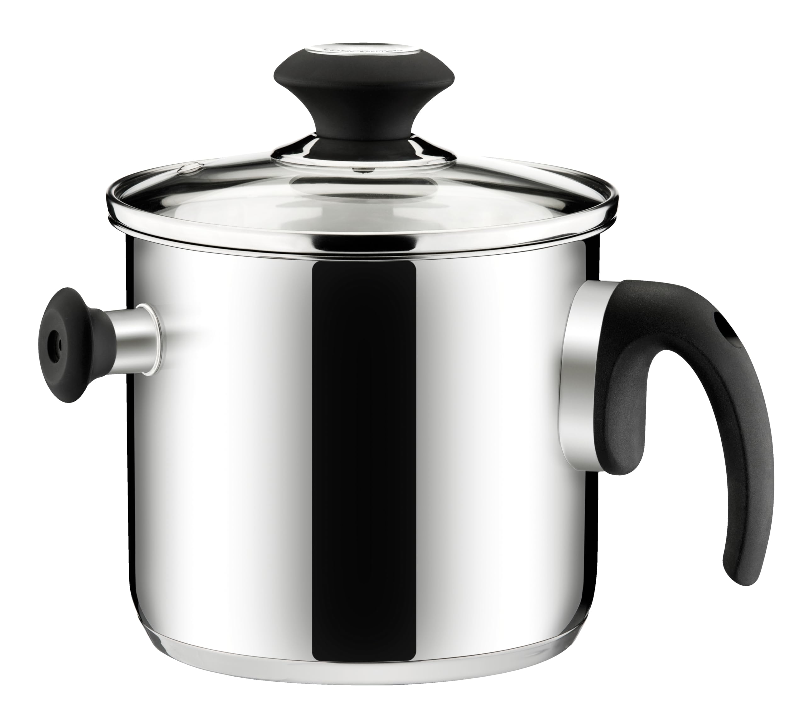 Tescoma Patelnia z podwójną ścianką z pokrywą 16 cm, 2 l Presto, różna, 21 x 18,5 x 18,9 cm