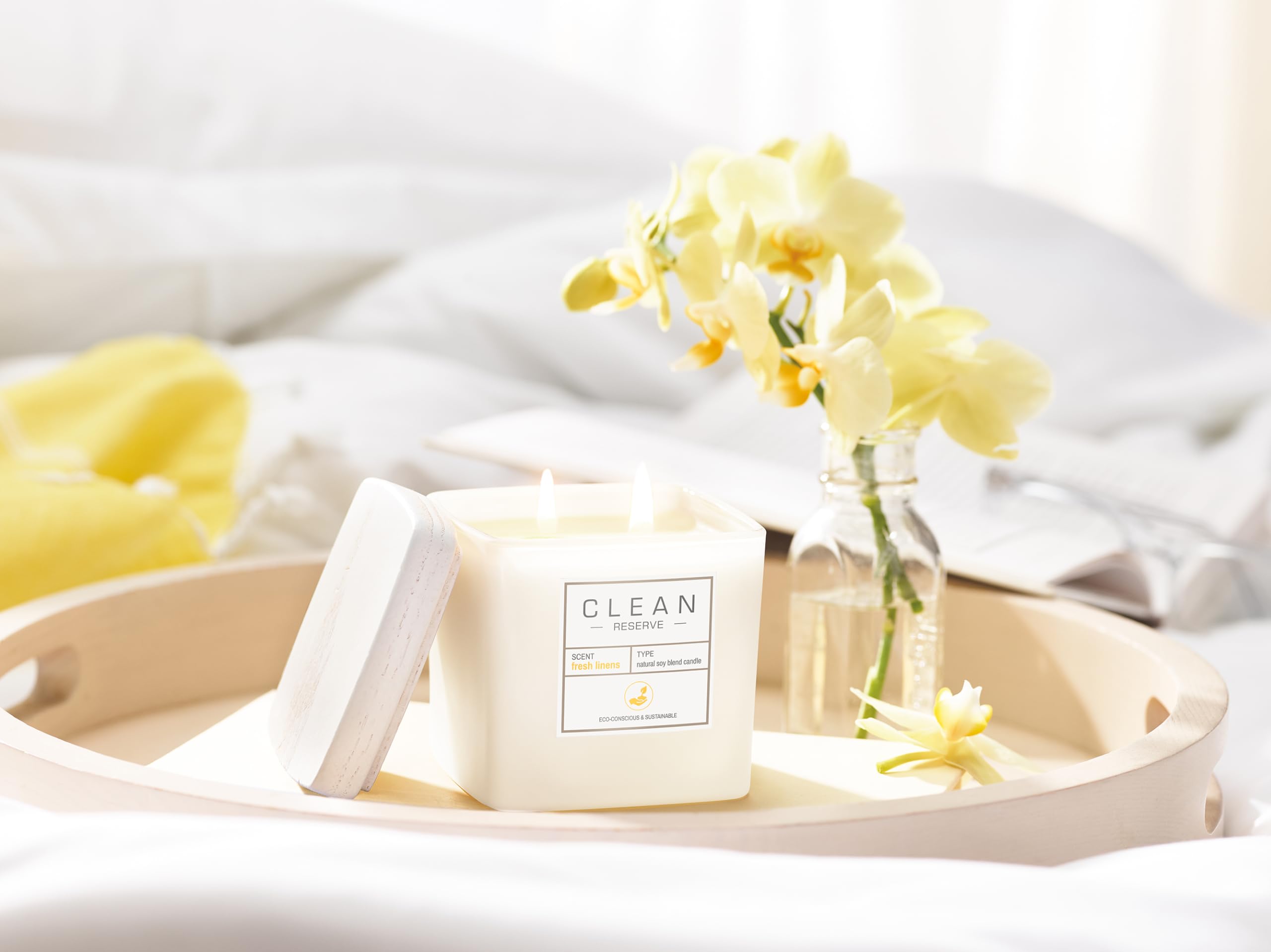 Clean - Fresh Linens Candle 227 g