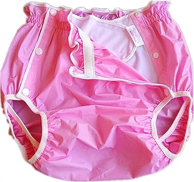 Adult Diapers Incontinence Pants Safety Trousers,Plastic Diapers, Waterproof and Reusable Anti Side Leakage Physiological Incontinence Pants, Suitable for Adult Men and Women