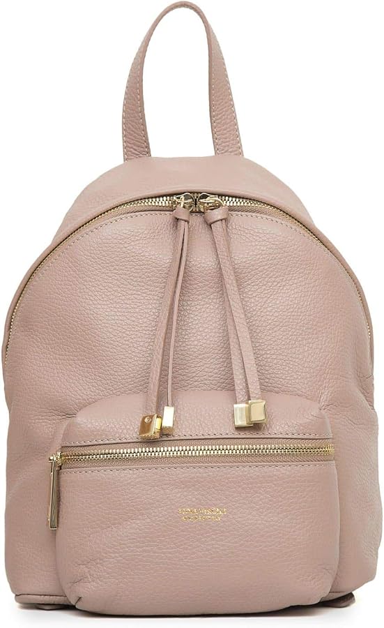 Anna Virgili Alessia Leather Backpack