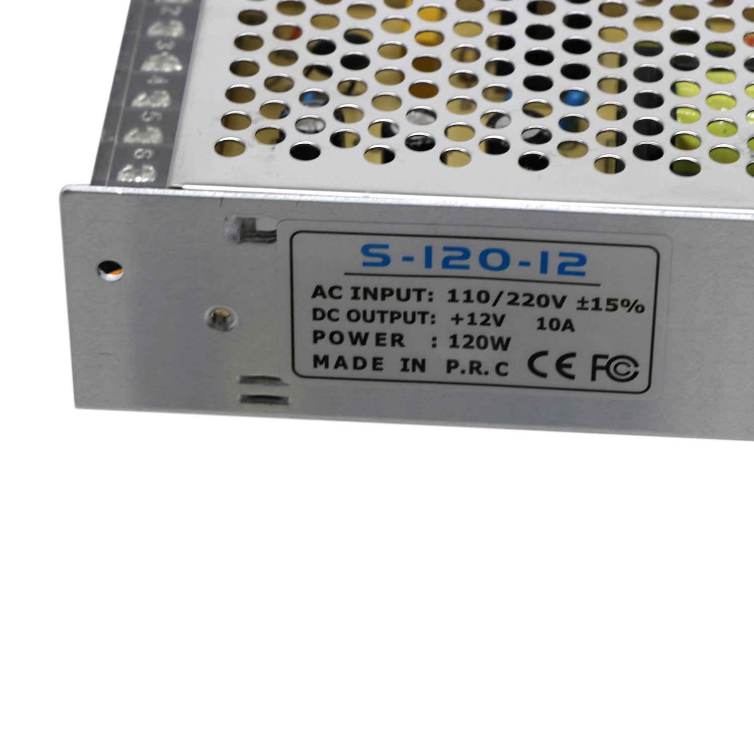 Zasilacz sieciowy 12 V 10 A 120 W oświetlenie transformator wysokiej jakości sterownik LED do pasków LED (duży)