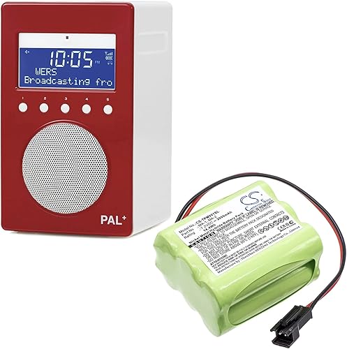 Miniatura 6 de Batería de repuesto de alto rendimiento de 7.2V para Tivoli PAL+ PAL MA-1 iPAL MA-2 PAL MA-2 iPAL MA-1 iPAL MA-3 PAL MA-3 con MA-1 MA-2 MA-3/2000mAh