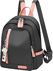 Mochila Feminina Escolar Trabalho Reforçada Bolsa Mulher Passeio Casual Ajustável Com Pingente