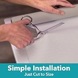 Duck EasyLiner Shelf Liner Non Adhesive, 12 in x 10 Ft, Smooth Top, Beige – view 6