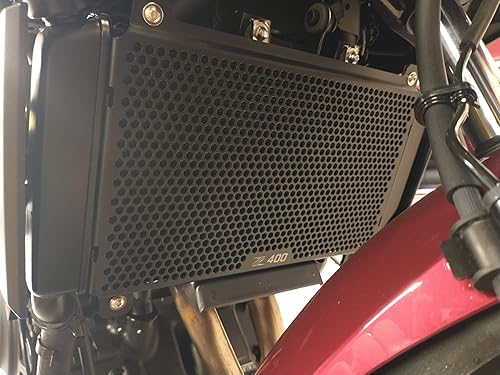 Miniatura 4 de Z400 2025 - Cubierta protectora para rejilla de radiador de motocicleta compatible con Ninja Z400 400 2018-2025 Eliminator 400Eliminator 450