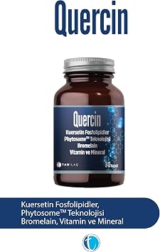 Tab Pharmaceutical Quertecin Phytosomal Quercetin Bromelain 60 Capsules