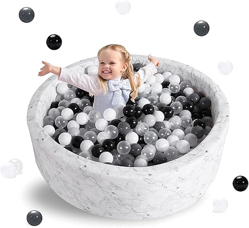 Vista 268 de STARBOLO Ball Pit Balls for Toddlers Phthalate Free BPA Free Non-Toxic Crush Proof Play Balls for Toddlers Kids Pool Playhouse Pack of 100 200 500