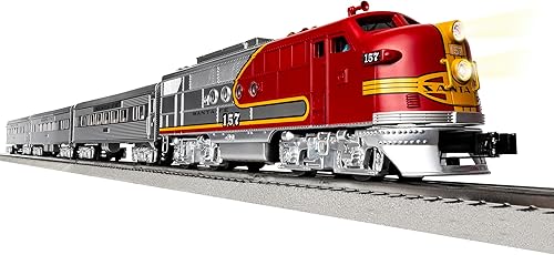 Miniatura 2 de Lionel Santa Fe Super Chief Electric O Gauge 5.0 - Juego de tren Bluetooth con mando a distancia