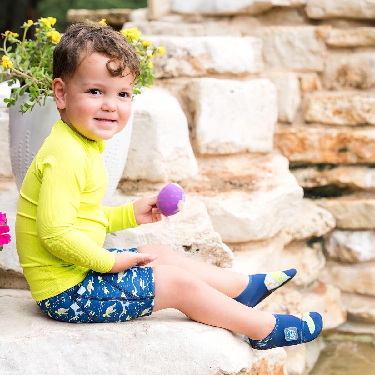 Splash About Toddler Jammers, Turtle Tide, 3-4 Years, 3 Years - Image 3