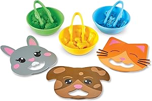 Fine Motor Feeding Friends - Learning Resources Buddies Pet Set