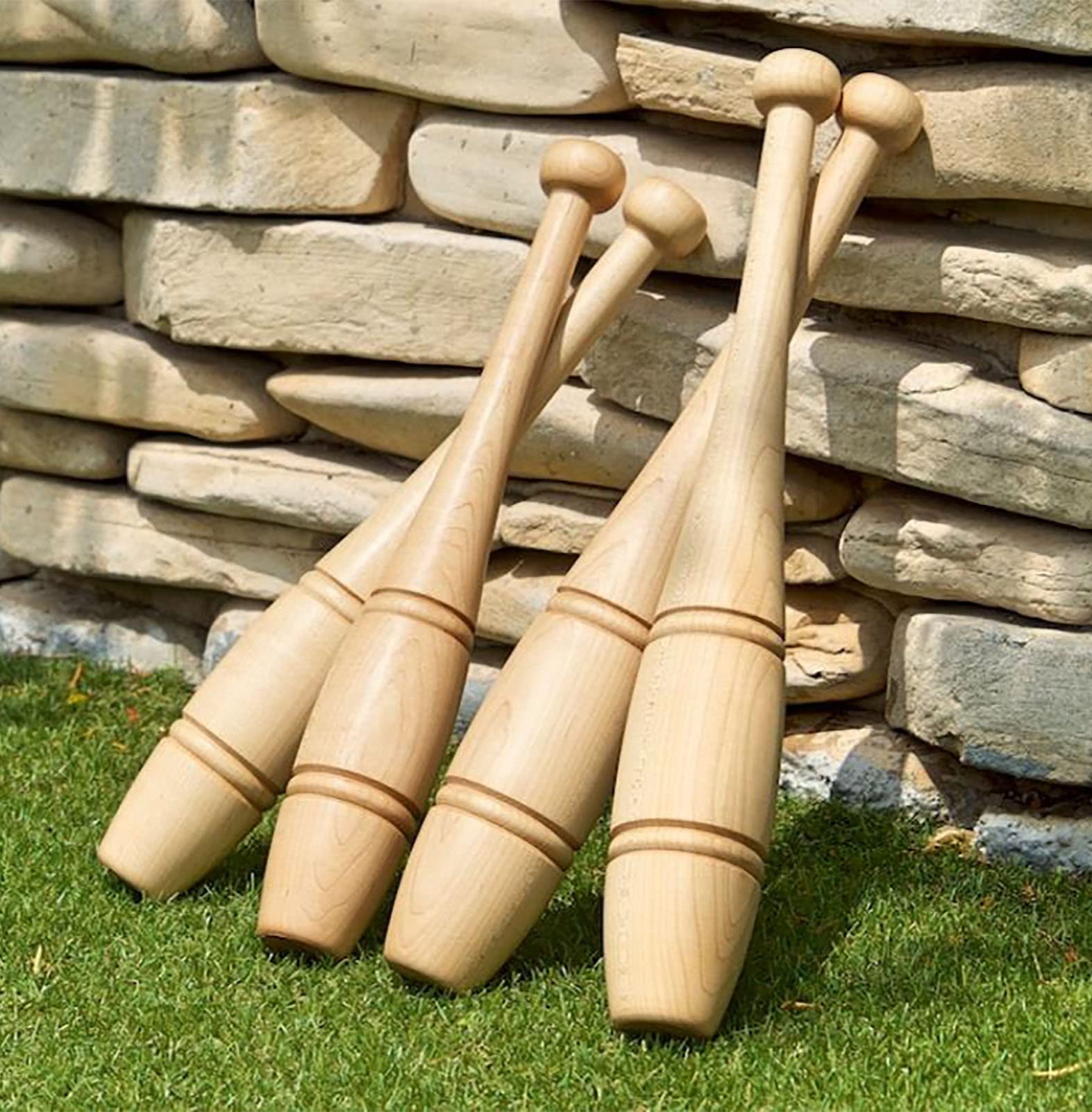 EKSED Indische Holzkeulen, 1,1 Pfund/1,6 Pfund/2,2 Pfund, Paar, Ganzkörper-Workout-/Krafttrainings-Keulenhantel, Heim-Fitnessgeräte, Fitness-Trainingskeulen für Damen und Herren