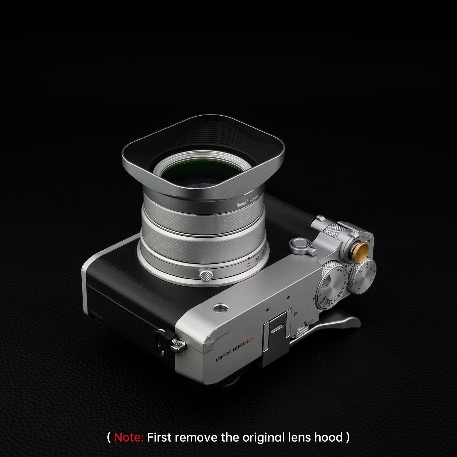 Amazon.com : Haoge Square Metal Lens Hood for Fujifilm GFX100RF