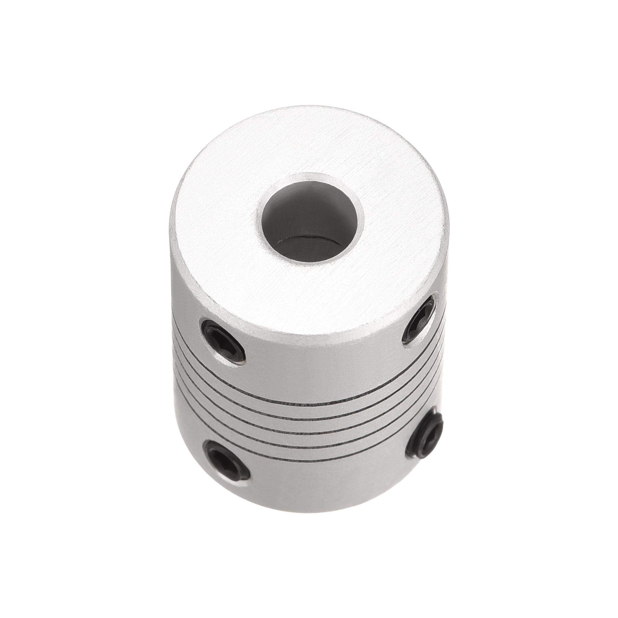 Uxcell 5Pcs 3mm To 3mm Aluminum Alloy Shaft Coupling L25xD19 - View #2