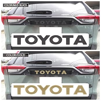 RAV4 50系専用 リアスムージングパネル ABS製 エンブレムレス RAV4 50系 リア マークレスカバー スムージングパネル