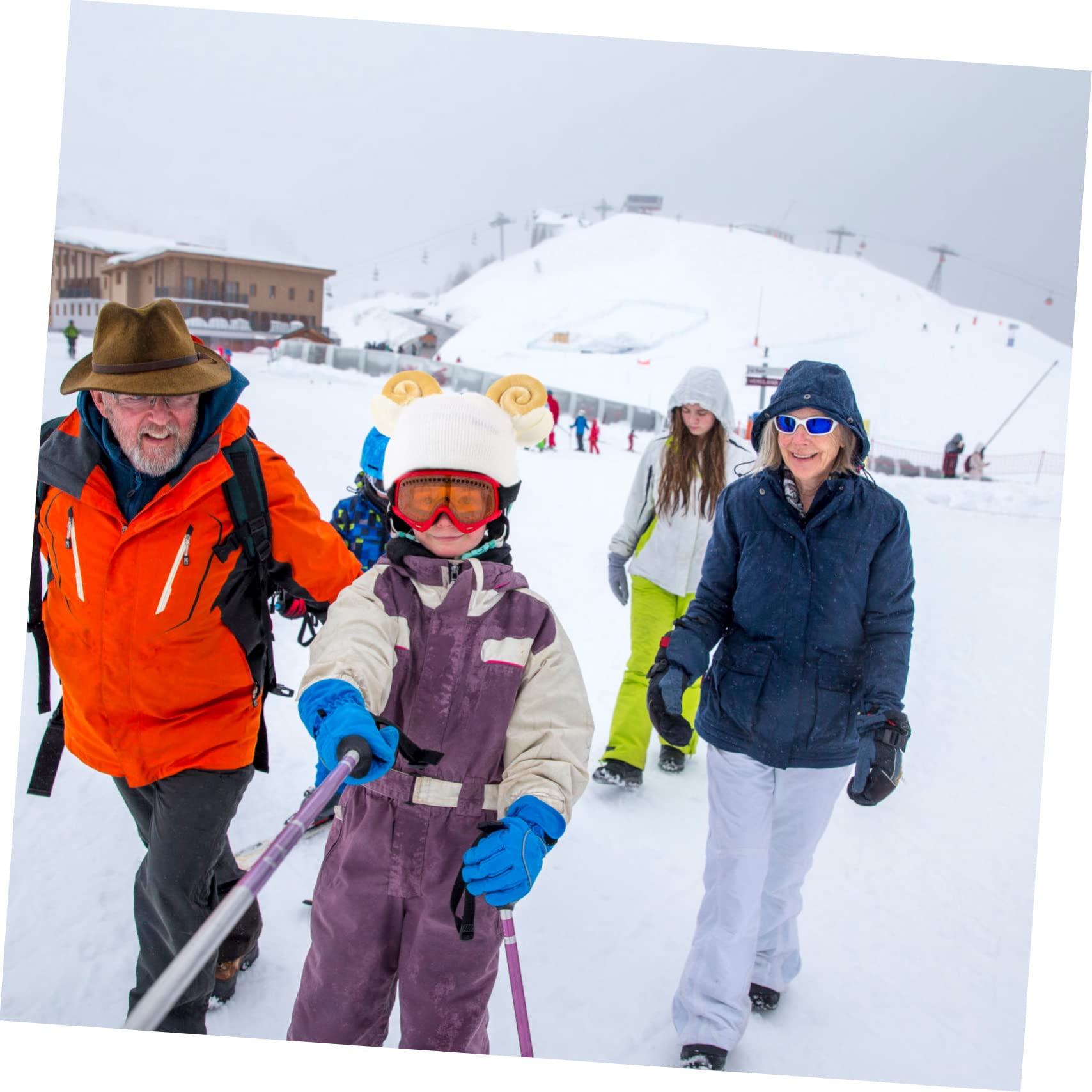 BESPORTBLE 3pezzi Copertura Casco Per Casco Da Sci Invernale Con Design Cartone Animato Copertura Lavabile Per Sport Invernali Protezione Morbida e Antiscivolo Divertente Accessorio Per