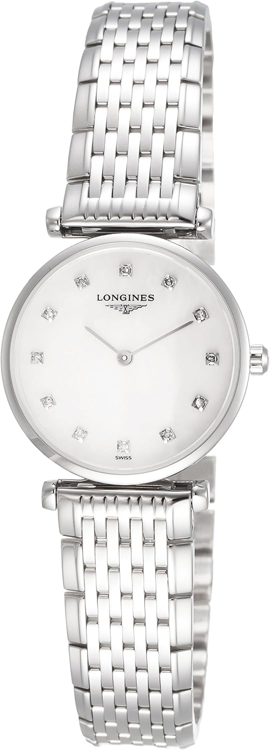 Longines La Grande Classique Orologio da Donna L4.209.4.87.6, Wite, Bracciale Longines La Grande Classique Orologio da Donna L4.209.4.87.6, Wite, Bracciale