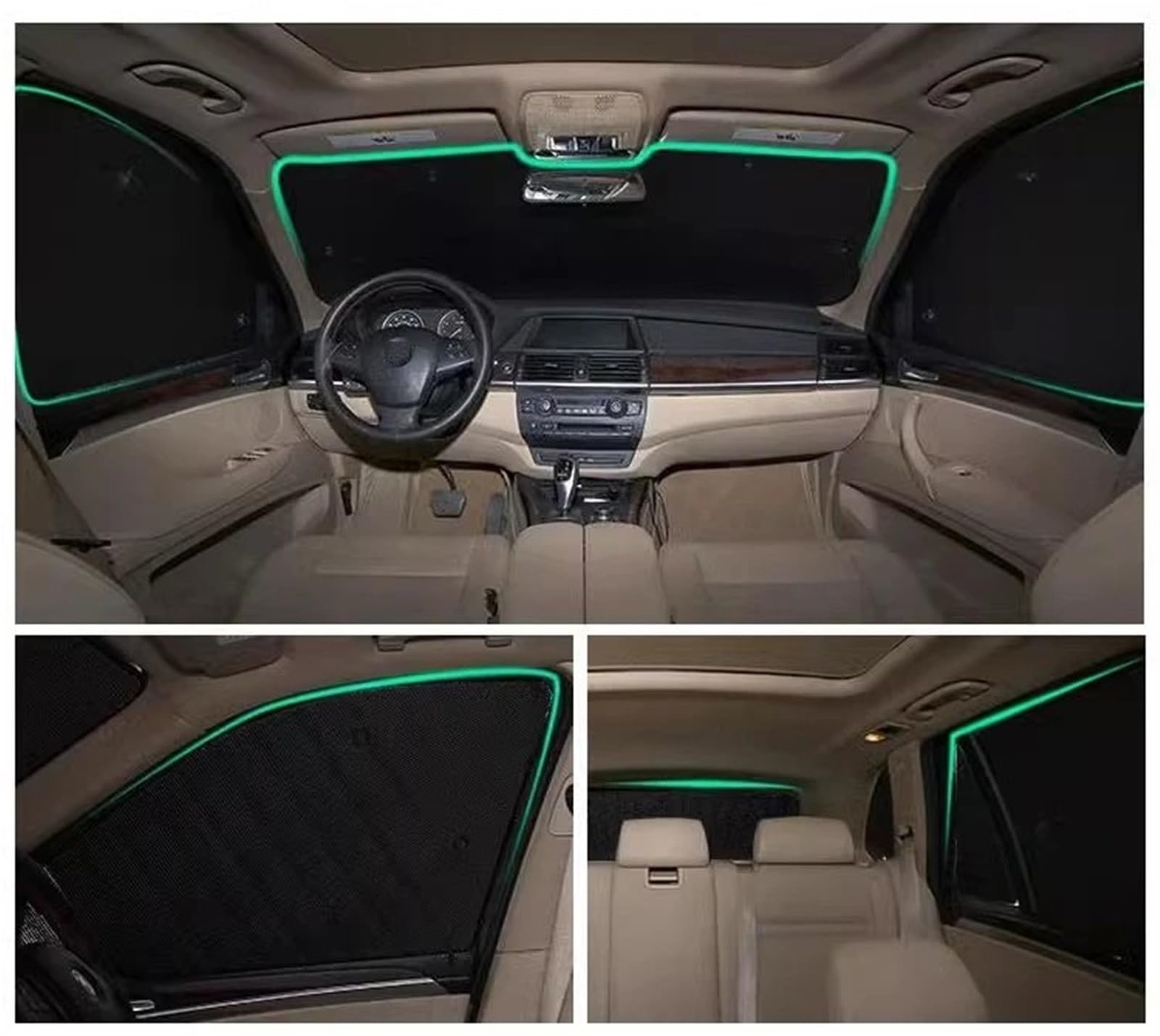 Sonnenschutz Auto Für VW für Tiguan 5N 2009~2016 2010 Auto Sonnenschirme Seite Windschutzscheibe Vorhang Dach Windows Sonnenblende Schiebedach Abdeckung(All Windows)
