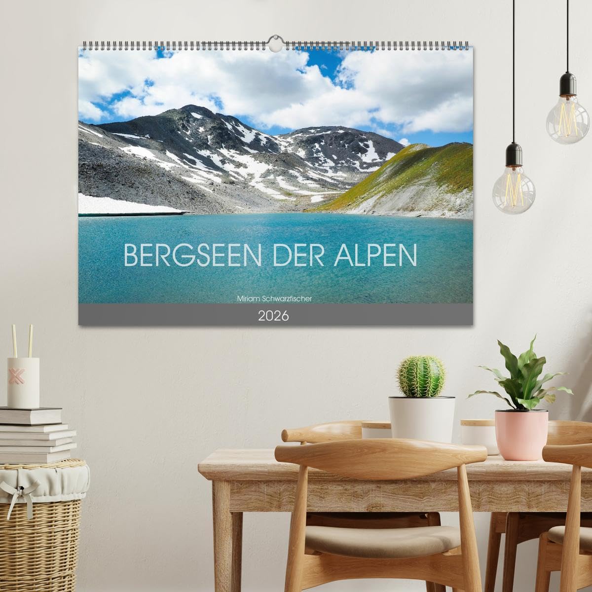 Bergseen der Alpen (Wandkalender 2026 DIN A2 quer), CALVENDO Monatskalender (CALVENDO Natur)