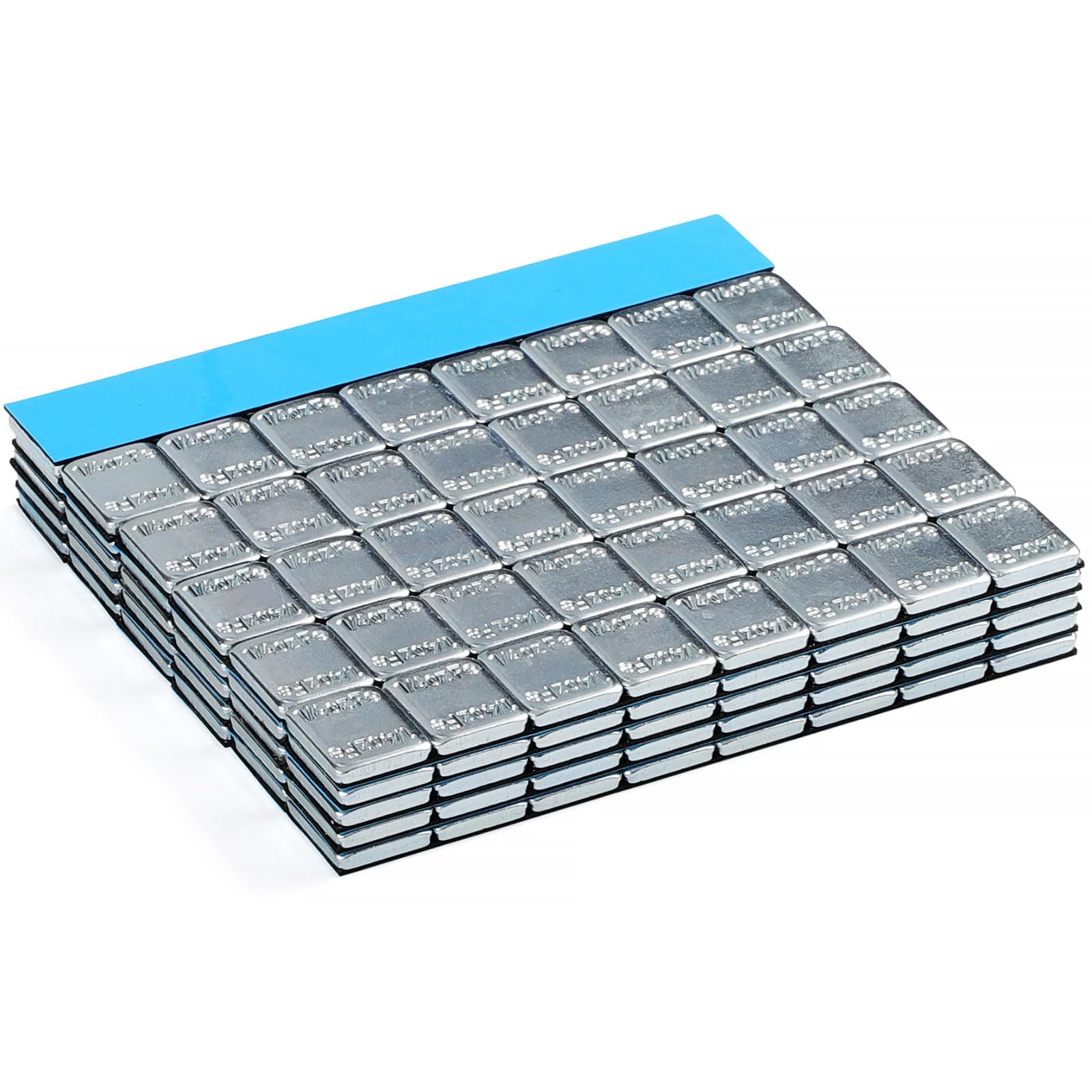 JiiinMiiin Pesos de Rueda mejorados de 1/113.4 g, 7.1 g, 240 Unidades de Pesos Adhesivos para Ruedas, 60 onzas/Caja, Autos/Camiones/SUVs/Motocicletas