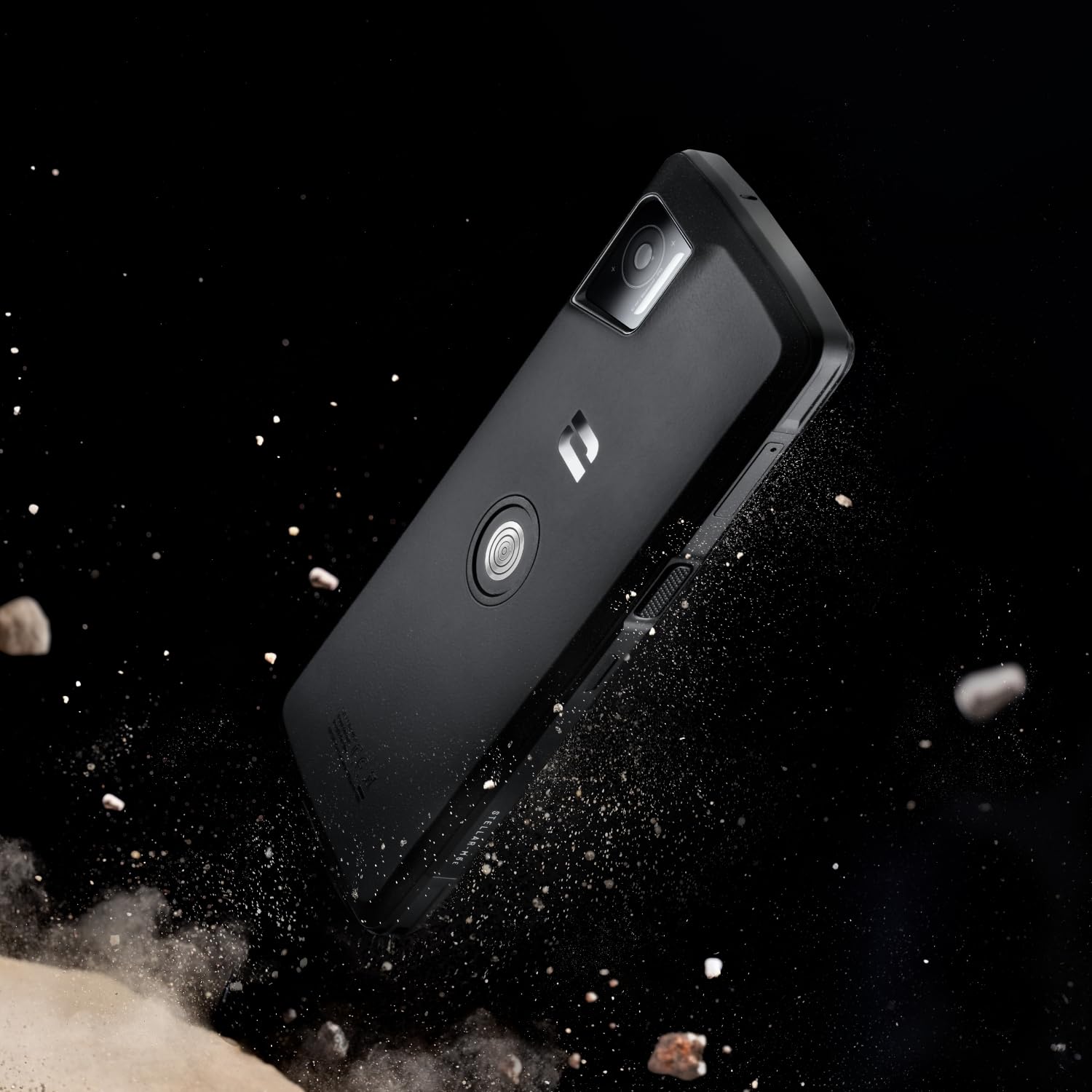 CROSSCALL Smartphone Stellar-M6E (5G - Écran 6,1 Pouces - 50 MP - Nano SIM/eSIM - Android 14 - Noir)