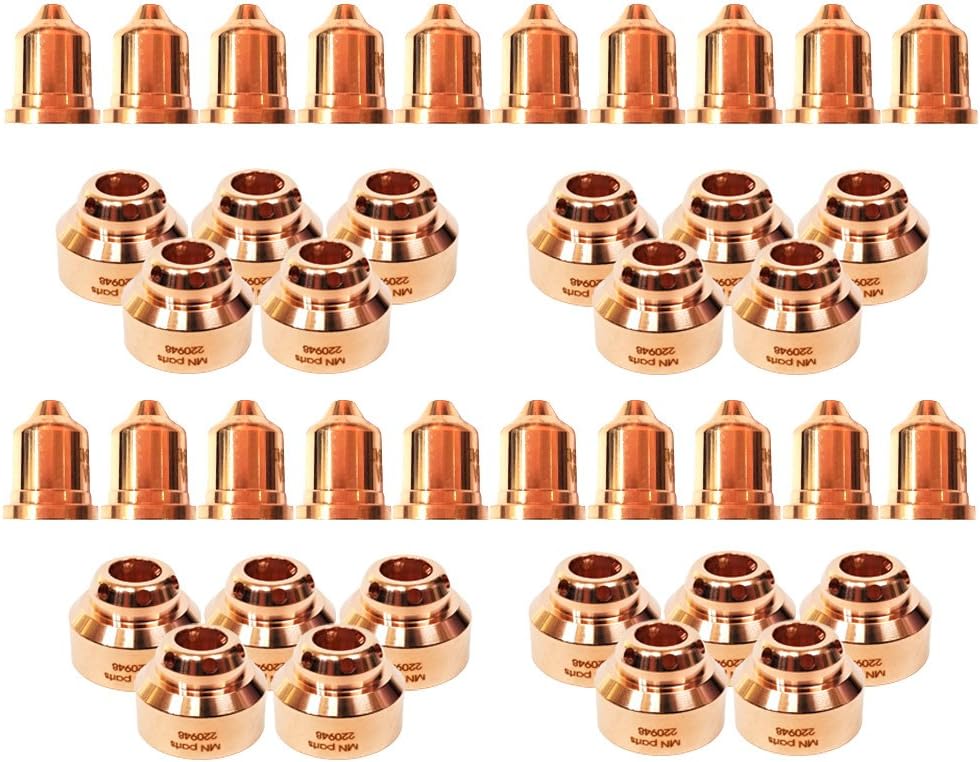 Super Cheap 🛒 Jack&Dave 20PCS 220941 Plasma Tips 20PCS 220948 Plasma Tips Fit 65/85/105