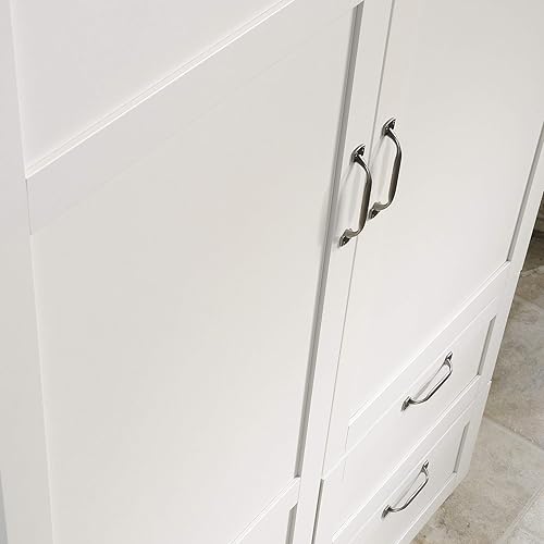Miniatura 8 de Gabinete de almacenamiento Sauder Select multiusos para dormitorio, clóset, despensa, con cajones de almacenamiento y barra colgante, en acabado