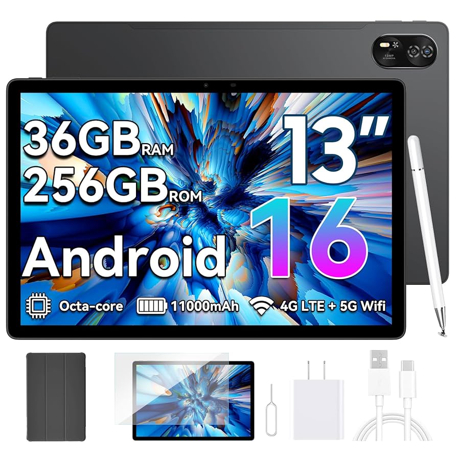 Androidタブレット本体 Black view Tab 16 Series Tab 16 8+256GB 11