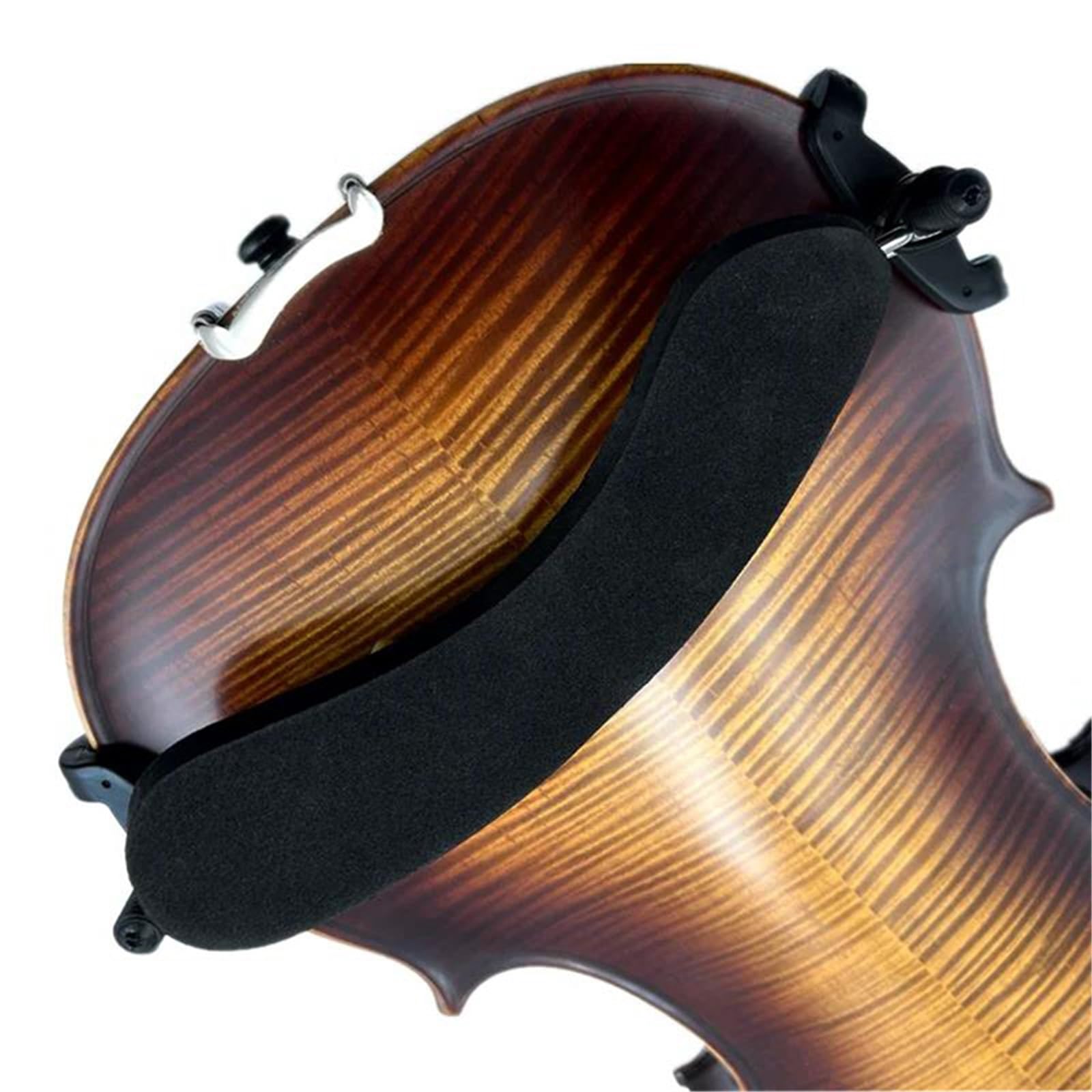 Reposapiés para violín 2 piezas de reposapiés de arce para violín 4/4 ajustables